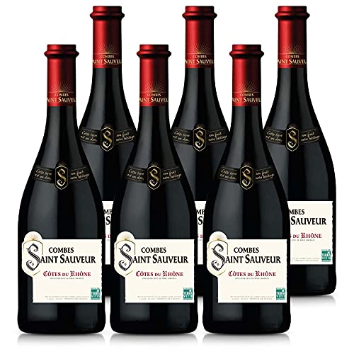 COMBES SAINT SAUVEUR - Rotwein Trocken - AOP Côtes du Rhône - Terra Vitis (6 x 0,75 l) von COMBE SAINT SAUVEUR