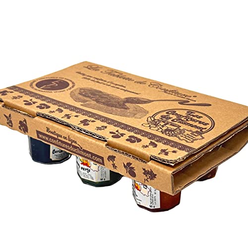 Les Confitures du Climont 6er Set Konfitüre Extra-Mix 50g zum Käse von Les Confitures du Climont