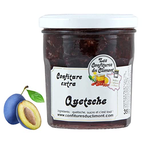 Les Confitures du Climont Zwetschge Konfitüre extra Confiture Extra Quetsche handwerklich hergestellt aus dem Elsass von Les Confitures du Climont