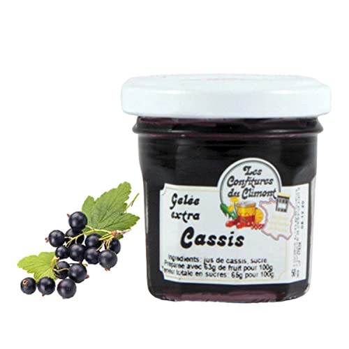 Les Confitures du Climont schwarze Johannisbeeren Gelee extra handwerklich hergestellt von Les Confitures du Climont