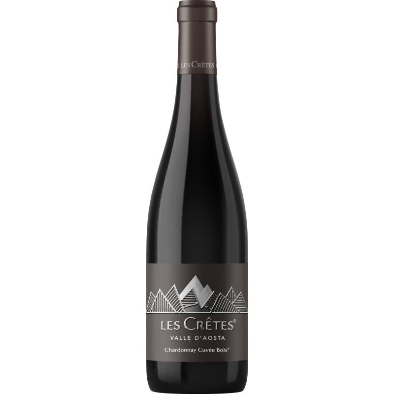 Le Crêstes Chardonnay Cuvée Bois, Valle D'Aosta DOP, Aosta-Tal, 2022, Weißwein von Les Crêtes, IT-11010 Valle d’Aosta