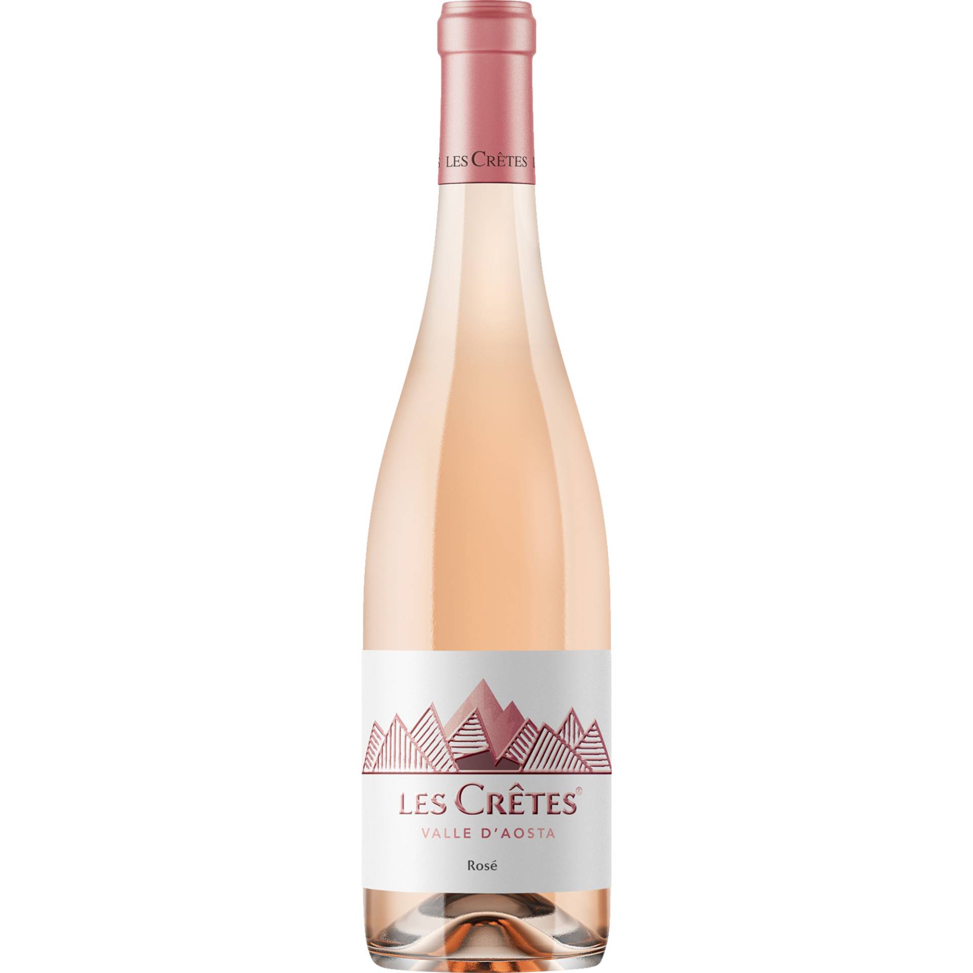 Rosé Valle d’Aosta, Valle d’Aosta DOC, Apulien, 2023, Rotwein Rosé Valle d’Aosta, Valle d’Aosta DOC, Apulien, 2023, Rotwein von Les Crêtes, IT-11010 Valle d’Aosta
