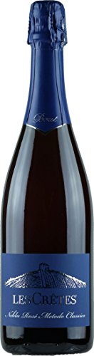 Les Cretes Neblu Metodo Classico Brut Rosè von Les Cretes