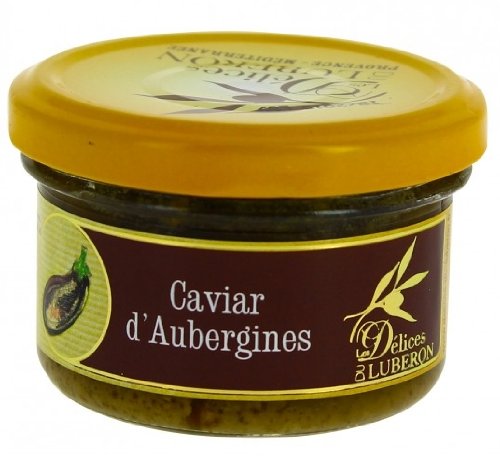 Les Délices du Luberon - Caviar d'Aubergines (Paste aus Auberginen) 90 g von Les Délices du Luberon