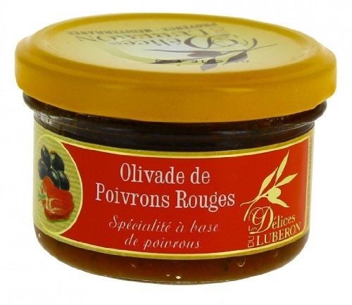 Les Délices du Luberon - Olivade de Poivrons Rouges (Paprika) 90 g von Les Délices du Luberon