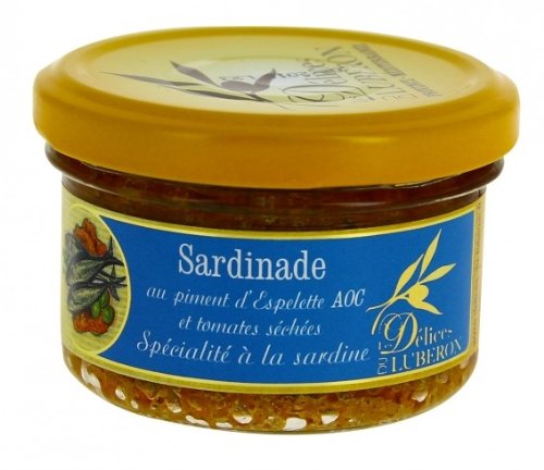 Les Délices du Luberon - Sardinade (Paste aus Sardinen) 90 g von Les Délices du Luberon