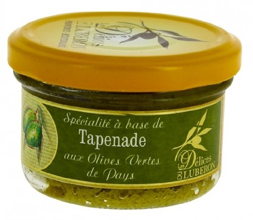 Les Délices du Luberon - Tapenade verte (grüne Olivenpaste) 90 g von Les Délices du Luberon