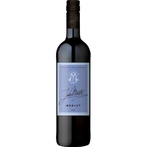 Jean Maitré Merlot, 6er Pack (6 x 0.75 l) von Les Grands Chais de France