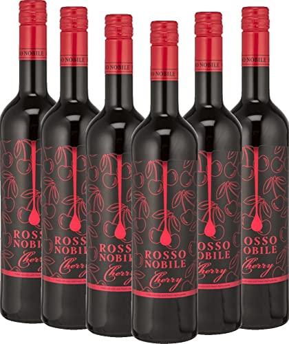 Rosso Nobile Cherry - Les Grands Chais de France- Rotwein mit feinen Aromen nach Sauerkirsche 6 x 0,75l VINELLO - 6er - Weinpaket inkl. kostenlosem VINELLO.weinausgießer Rosso Nobile Cherry - Les Grands Chais de France- Rotwein mit feinen Aromen nach Sauerkirsche 6 x 0,75l VINELLO - 6er - Weinpaket inkl. kostenlosem VINELLO.weinausgießer von Les Grands Chais de France