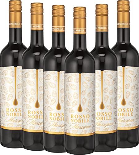 Rosso Nobile Marzipan von Les Grands Chais de France - Rotwein mit unglaublich fruchtbetonten Marzipan Geschmack 6 x 0,75l VINELLO - 6er - Weinpaket inkl. kostenlosem VINELLO.weinausgießer Rosso Nobile Marzipan von Les Grands Chais de France - Rotwein mit unglaublich fruchtbetonten Marzipan Geschmack 6 x 0,75l VINELLO - 6er - Weinpaket inkl. kostenlosem VINELLO.weinausgießer von Les Grands Chais de France