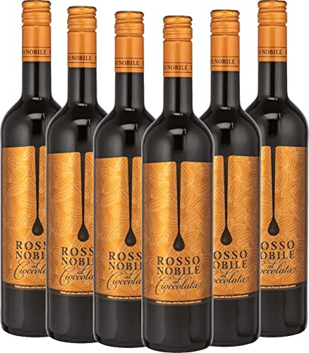 Rosso Nobile al Cioccolata von Les Grands Chais de France Rotwein 6 x 0,75l VINELLO - 6er - Weinpaket inkl. kostenlosem VINELLO.weinausgießer Rosso Nobile al Cioccolata von Les Grands Chais de France Rotwein 6 x 0,75l VINELLO - 6er - Weinpaket inkl. kostenlosem VINELLO.weinausgießer von Les Grands Chais de France