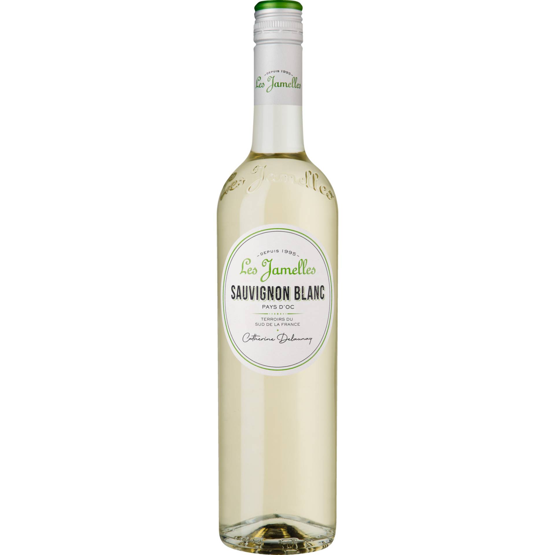 Les Jamelles Sauvignon Blanc, Pays d'Oc IGP, Languedoc-Roussillon, 2023, Weißwein Les Jamelles Sauvignon Blanc, Pays d'Oc IGP, Languedoc-Roussillon, 2023, Weißwein von Les Jamelles, 11800 Monze, France
