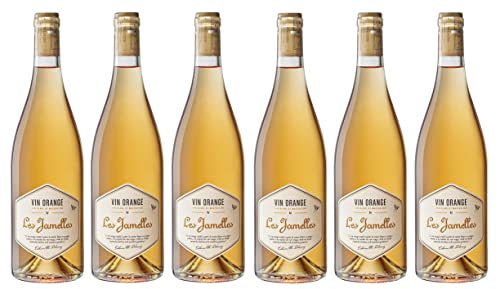 6x 0,75l - Les Jamelles - Vin Orange - Vin de France - Languedoc - Frankreich - Weißwein (Orange-Wine) trocken von Les Jamelles
