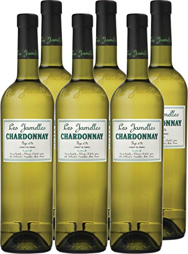 Chardonnay - Les Jamelles - Weißwein - trocken - 6er Paket von Les Jamelles