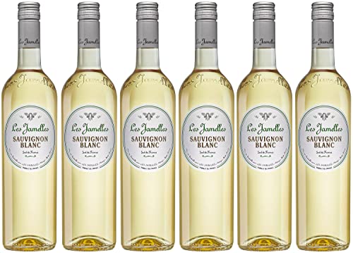 Les Jamelles Sauvignon Blanc Les Classiques, IGP Pays d'Oc - Weisswein trocken Frankreich (6 x 0.75l) von Les Jamelles