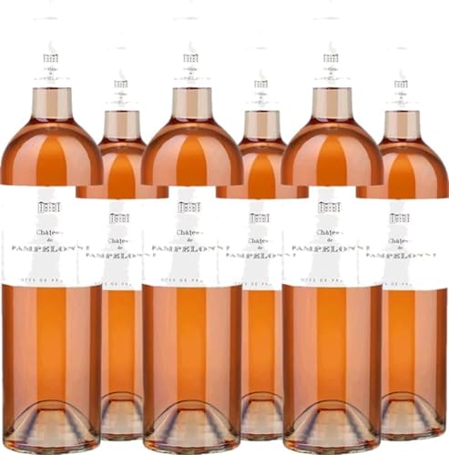 Les Maîtres Vignerons de St. Tropez 6er Vorteilspaket Château de Pampelonne Rosé Côtes de Provence AOC 2021 (6 x 0.75 l) von Les Maîtres Vignerons de St. Tropez