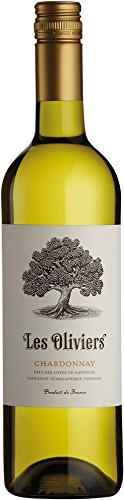 Les Oliviers Chardonnay, Pays des Côtes de Gascogne (Case of 6x75cl), Frankreich/Gascony&Languedoc, Weißwein, (GRAPE CHARDONNAY 100%) von Les Oliviers