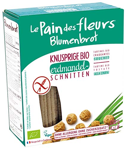 Priméal Knäckebrot "Blumenbrot" mit Erdmandeln (150 g) - Bio von Les Pain des Fleurs