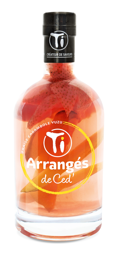 Ti Arrangés de Ced' Rhum Fraise/ Carambole/ Yuzu Ti Arrangés de Ced' Rhum Fraise/ Carambole/ Yuzu von Les Rhums de Ced'
