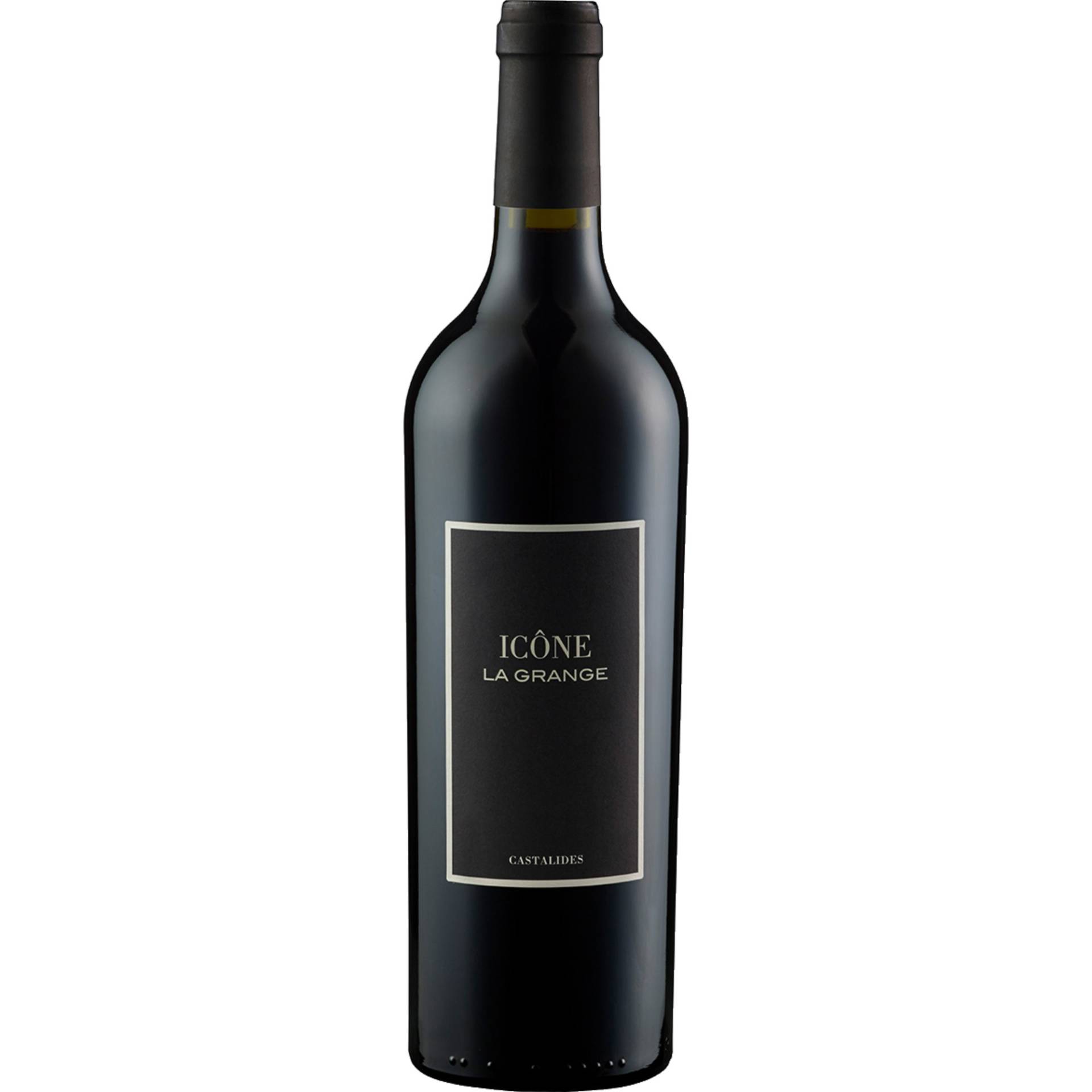 La Grange Castalides Icône, Coteaux du Languedoc AOP, Languedoc-Roussillon, 2019, Rotwein von Les Vignobles de la Grange ,   FR 34320 GABIAN