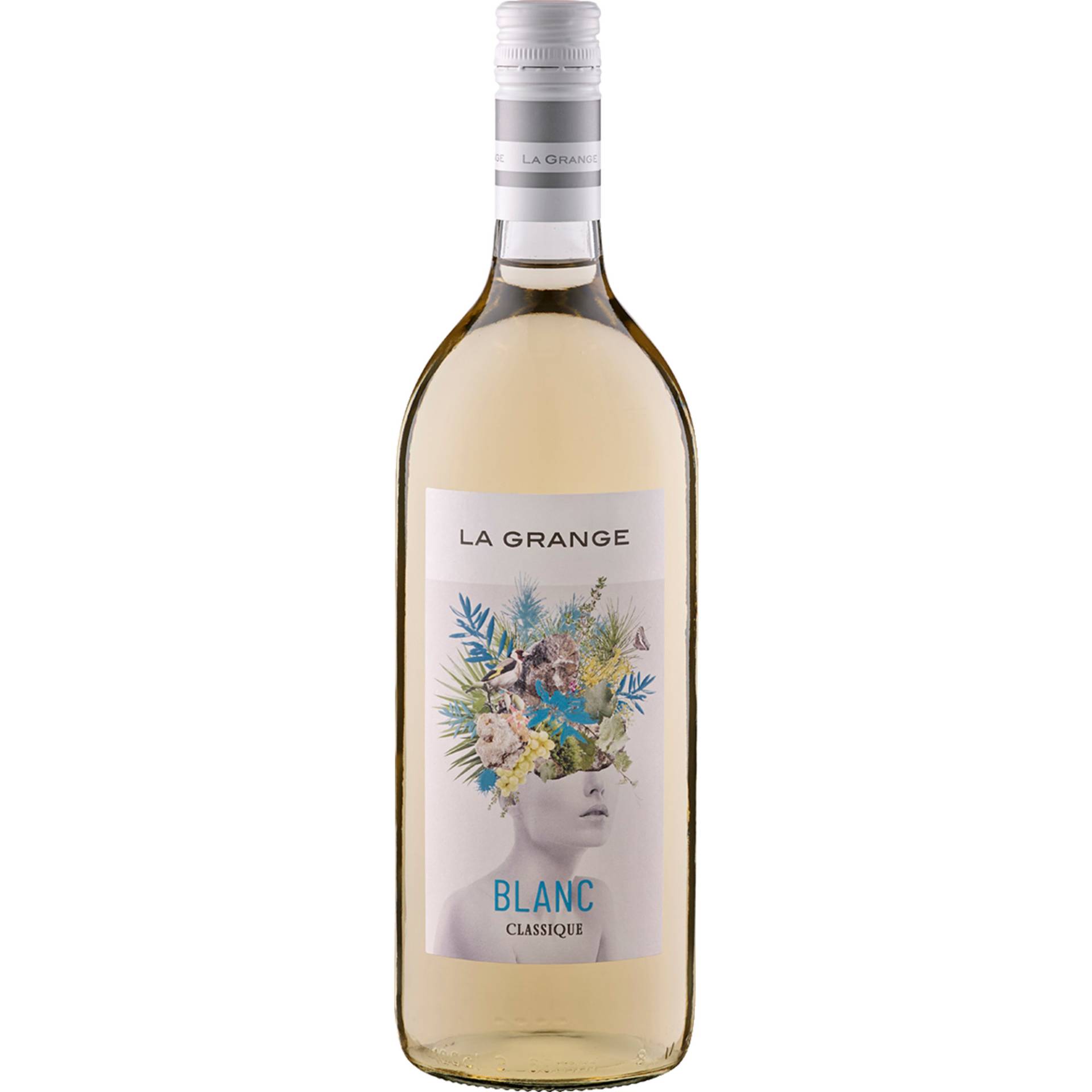La Grange Classique Blanc, Pays d'Oc IGP, 1,0 L, Languedoc-Roussillon, 2023, Weißwein von Les Vignobles de la Grange ,   FR 34320 GABIAN