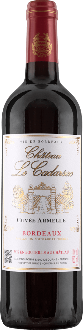 Château Le Cadarsac Cuvée Armelle AOC 2020 von Les Vins Robin