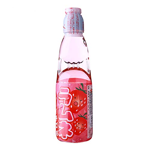 Hatakosen Ramune Soda – Erdbeergeschmack, 200 ml von Let's Go Market