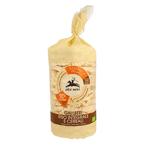 GALLETTE DI RISO INTEGRALE E CEREALI BIO ALCE NERO von Let's Organic MARKET