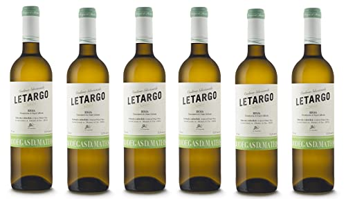 6x 0,75l - Bodegas D. Mateos - Letargo - Blanco - Rioja D.O.Ca. - Spanien - Weißwein trocken von Letargo