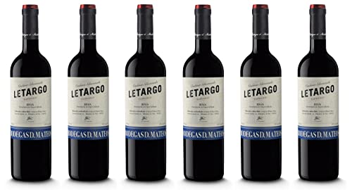 6x 0,75l - Bodegas D. Mateos - Letargo - Tempranillo - Rioja D.O.Ca. - Spanien - Rotwein trocken von Letargo