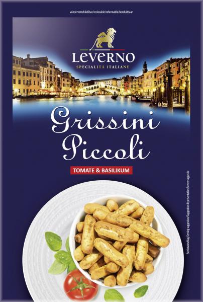 Leverno Grissini Piccoli Tomate & Basilikum von Leverno