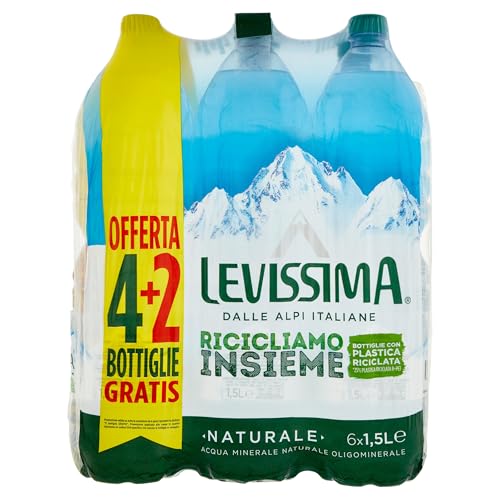 Aqua Levissima Liter, 1,5 x 6 Flaschen von Levissima