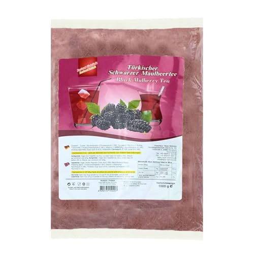 Lezzo, Türkischer Maulbeertee, 1000 g Instantgetränk Pulver im Beutel, löslicher Instanttee heiß oder kalt genießen Lezzo, Türkischer Maulbeertee, 1000 g Instantgetränk Pulver im Beutel, löslicher Instanttee heiß oder kalt genießen von Lezzo