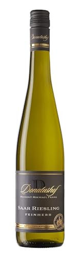 Donatushof Weingut Michael Frank Saar Riesling Feinherb (1 x 0.75 l) (Packung mit 6) von Liakai