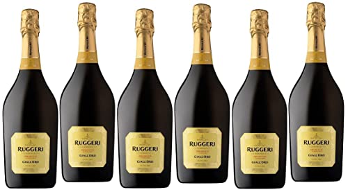 RUGGERI GIALL'ORO VALDOBBIADENE PROSECCO SUPERIORE DOCG EXTRA DRY 75 CL 6 BOTTIGLIE von Ruggeri