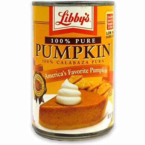 Libby's Solid Pack Pumpkin 100% Natural 425g - Füllung für Kürbiskuchen Libby's Solid Pack Pumpkin 100% Natural 425g - Füllung für Kürbiskuchen von Libby's PUMPKIN
