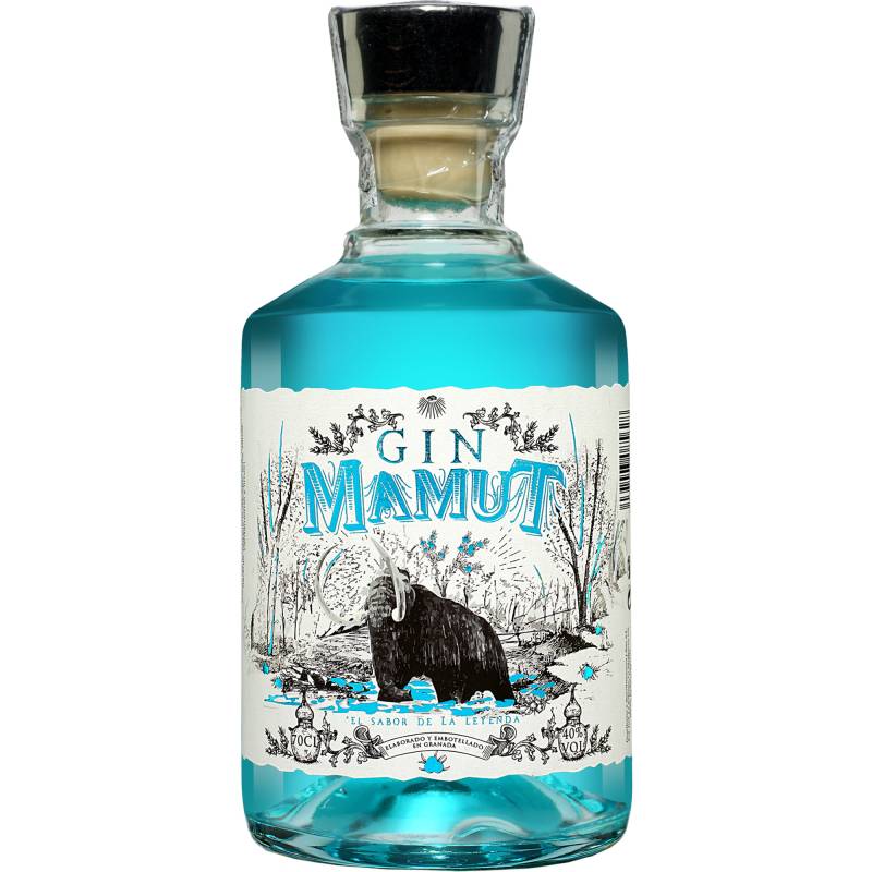 Gin Azul El Mamut  0.7L 40% Vol. aus Spanien von Liber