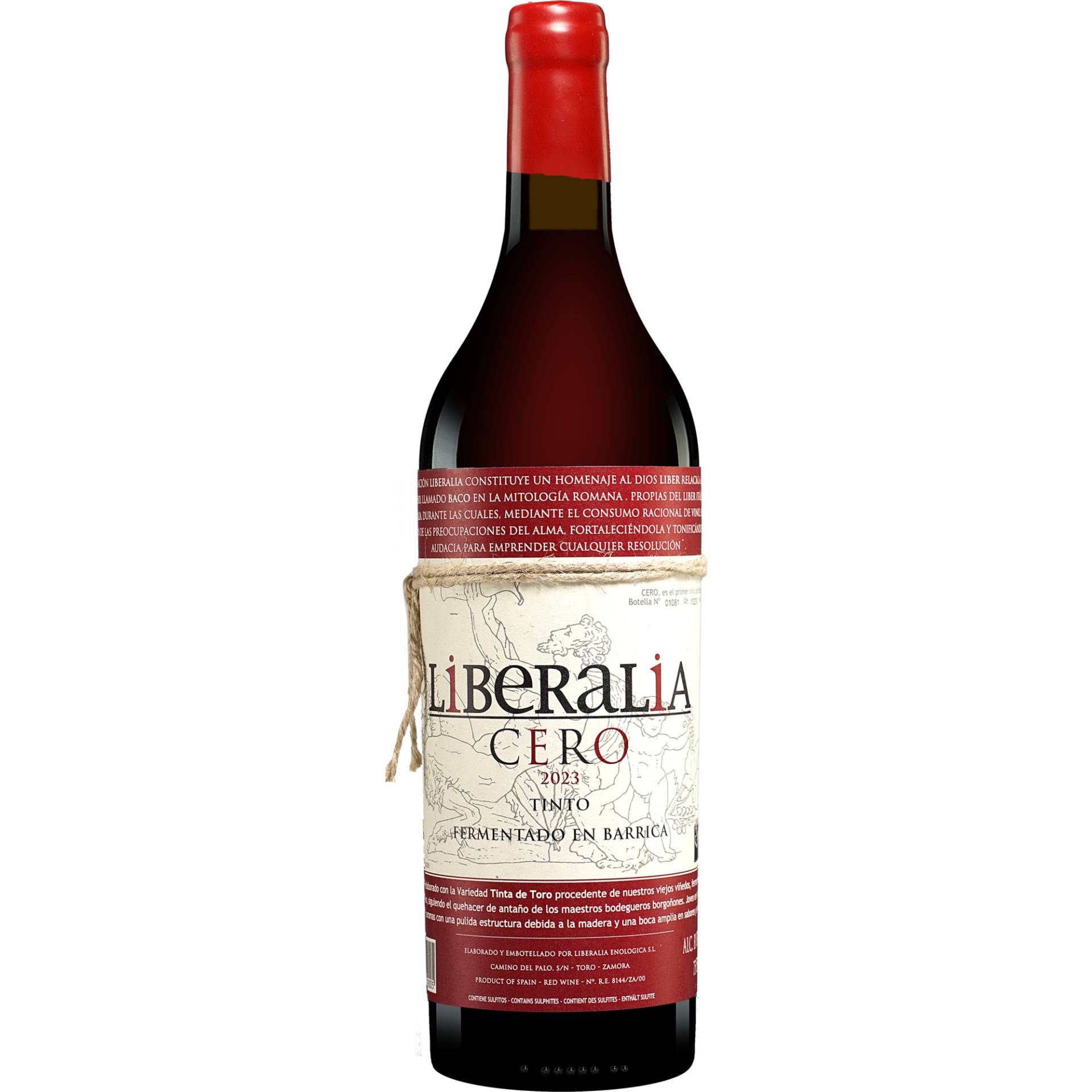 Liberalia »Cero« 2023  0.75L 14.5% Vol. Rotwein Trocken aus Spanien von Liberalia Enológica