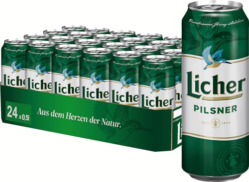 Licher Pilsener, EINWEG (24 x 0.5 l) von Licher Pils