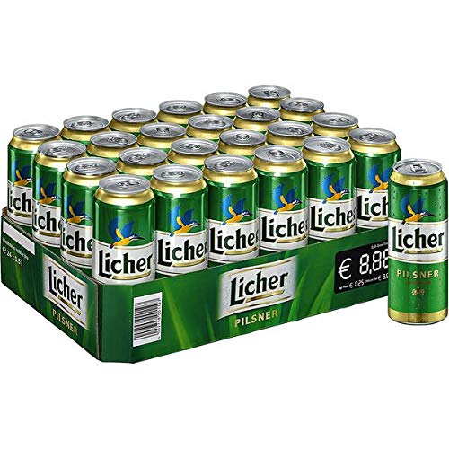 Licher Pilsener, EINWEG (24 x 0.5 l) von Licher Pils