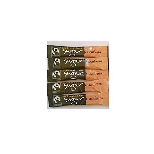 500 Demerara Sugar Individual Stick Sachets von Lichfields