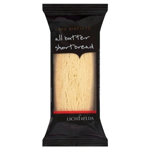 Lichfields All Butter Shortbread Cafe Biscuits 50g (24 x 2x25g) von Lichfields