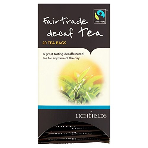Lichfields Fairtrade Decaf Tea 20 Teebeutel 40 g (Packung mit 6 x 40 g) von Lichfields