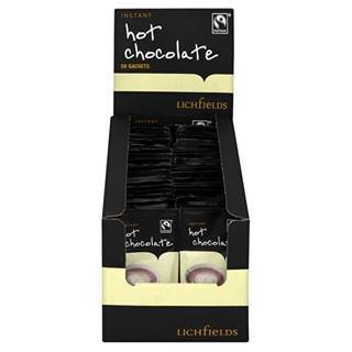 Lichfields Instant Hot Chocolate 50 x 28G Sachets von Lichfields