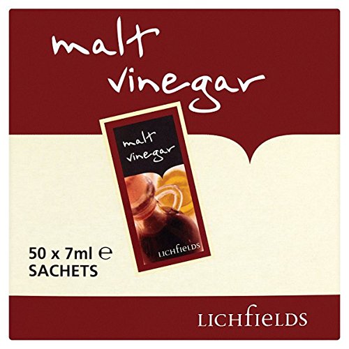 Lichfields Malt Vinegar 50 x 7 ml (Pack of 50x7ml) von Lichfields
