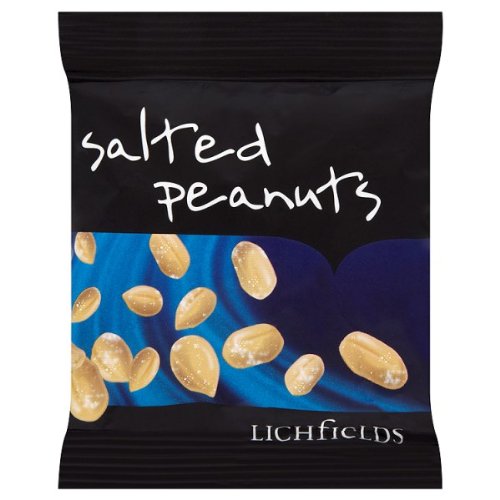 Lichfields Salted Peanuts 50g (Packung 24) von Lichfields