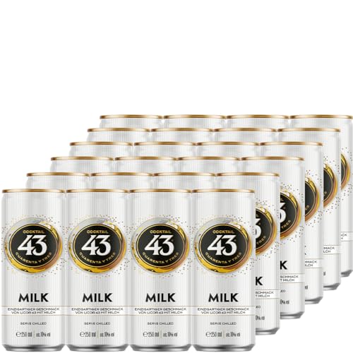 Licor 43 Milk RTD 10% vol 2 x 12 x 0,25 l INKL. PFAND 6 EURO von Licor 43