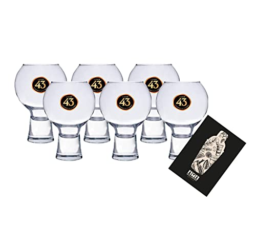 Licor 43 Quarenta Y Tres Gläser 6 Stück Licor 43 Quarenta Y Tres Gläser 6 Stück von Licor 43
