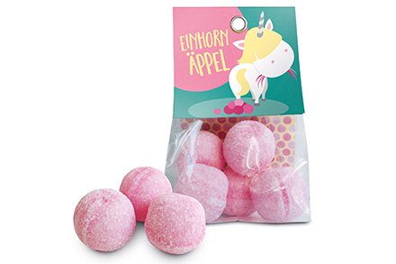 Einhorn Äppel - Rosa Brausebälle von Liebeskummerpillen