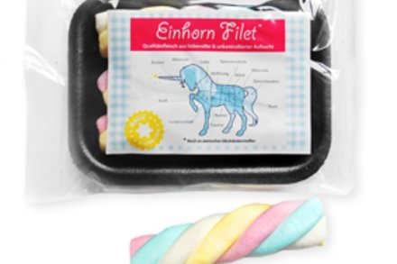 Einhorn Filet, Mellow Regenbogen-Speckseile, ca. 30 gr. von Liebeskummerpillen